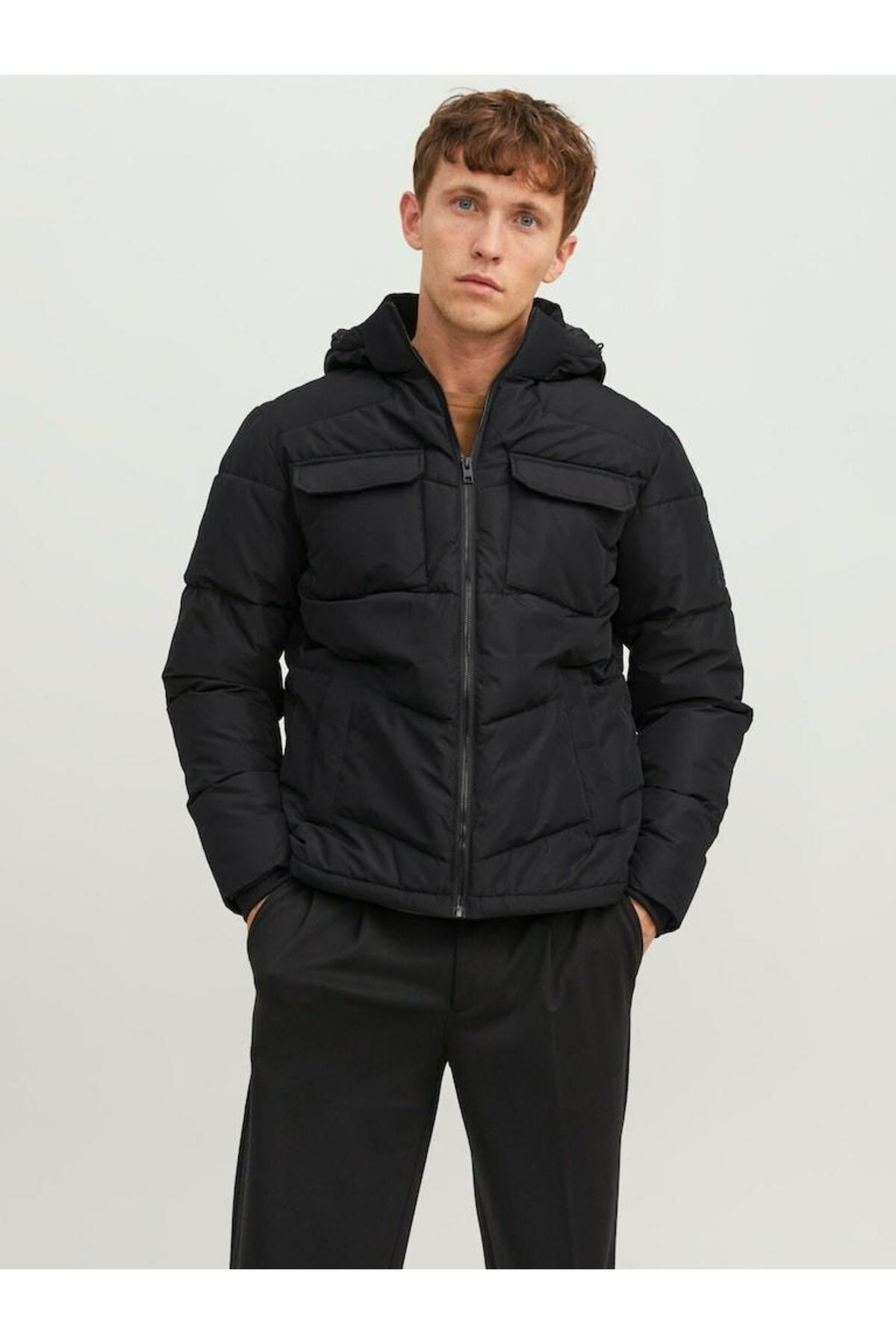 Jack Jones Mason Puffer Erkek Mont 12236044