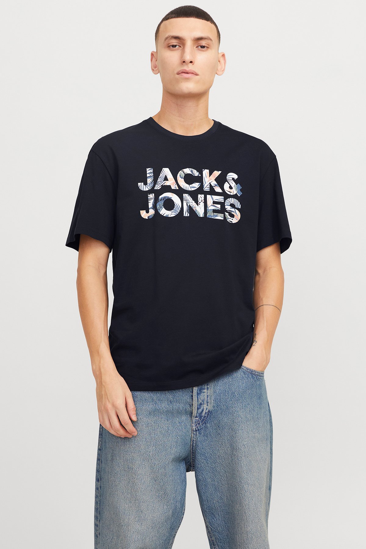 Jack & Jones Jjebryan Corp Logo Erkek T-Shirt 12268127