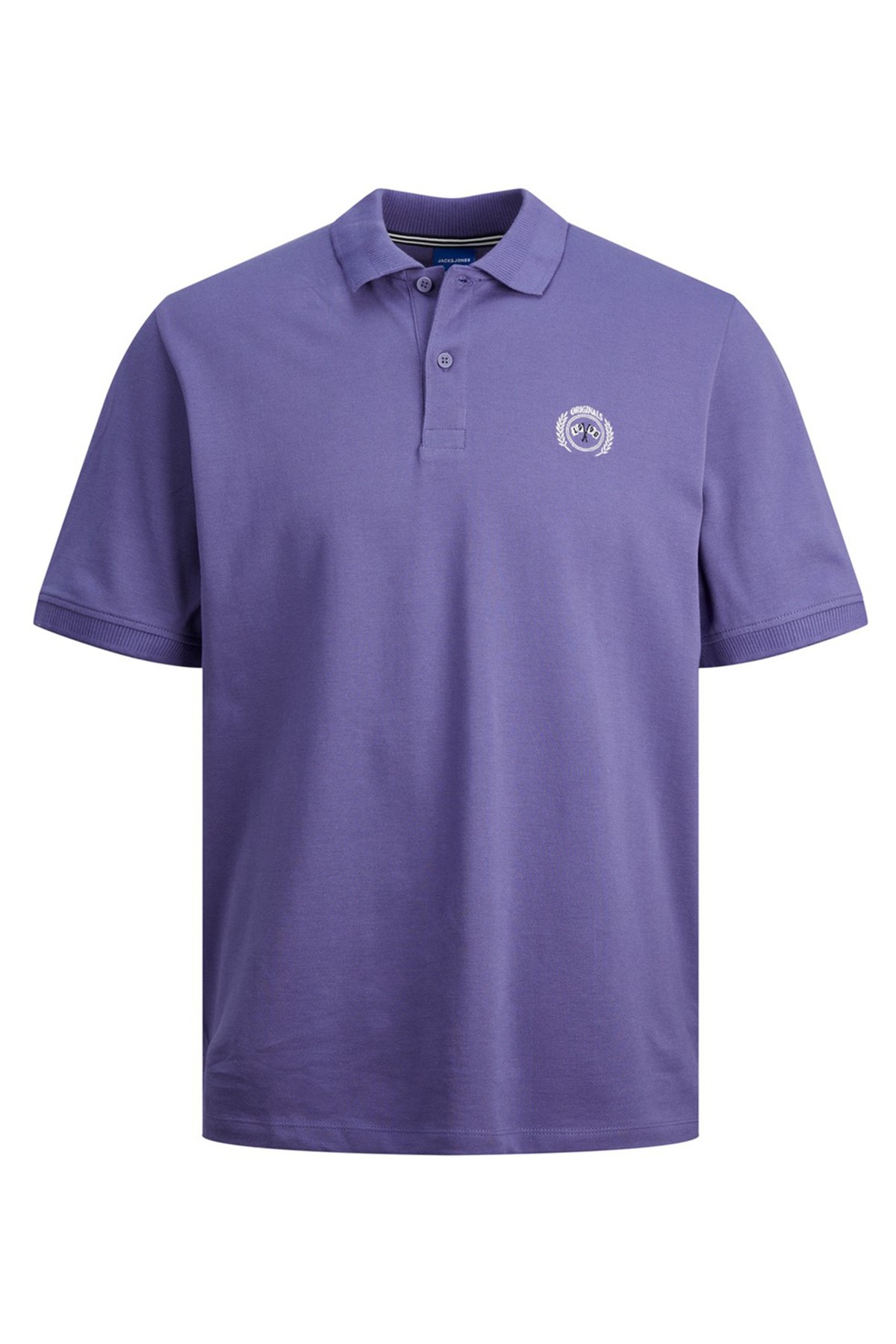 Jack & Jones JORNEUKOLLN POLO SS 12242695 Erkek Polo Yakak T-Shirt - Twilight Purple