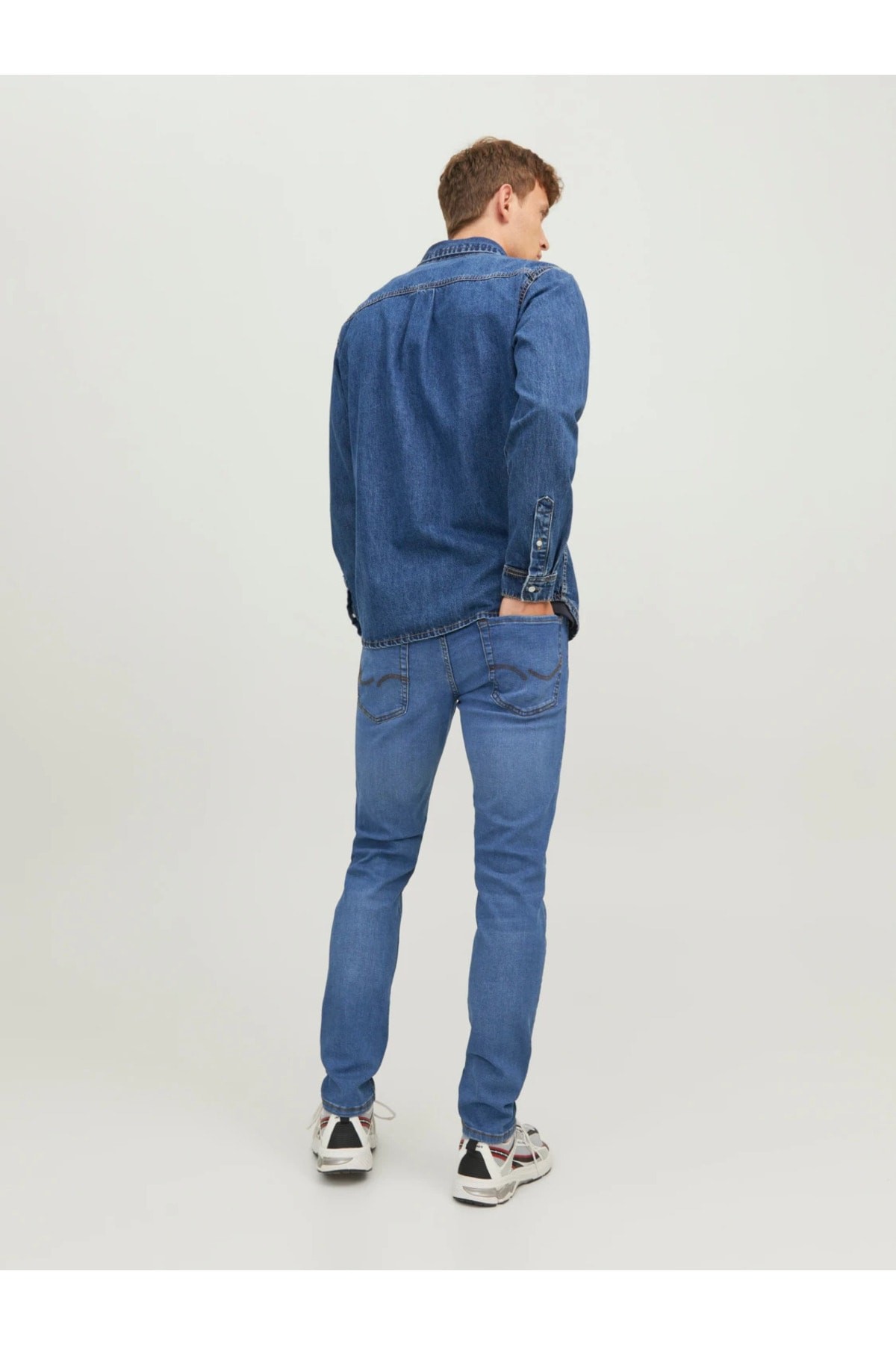 Jack & Jones Jjıglenn Jjorıgınal Sq 223 Noos Erkek Kot Pantolon 12243592