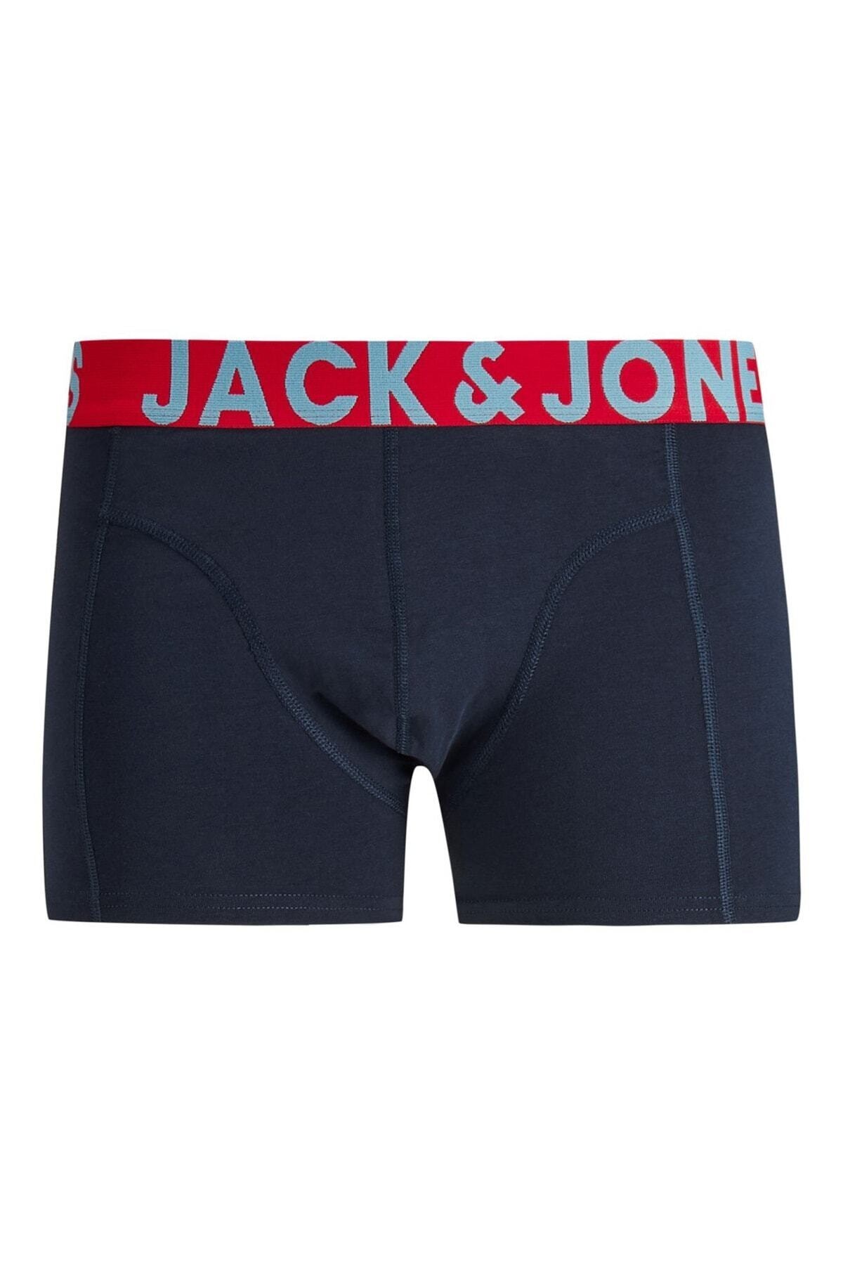 Jack & Jones Jaccrazy Solid Trunks 3 Pack Noos Erkek Boxer 12151349