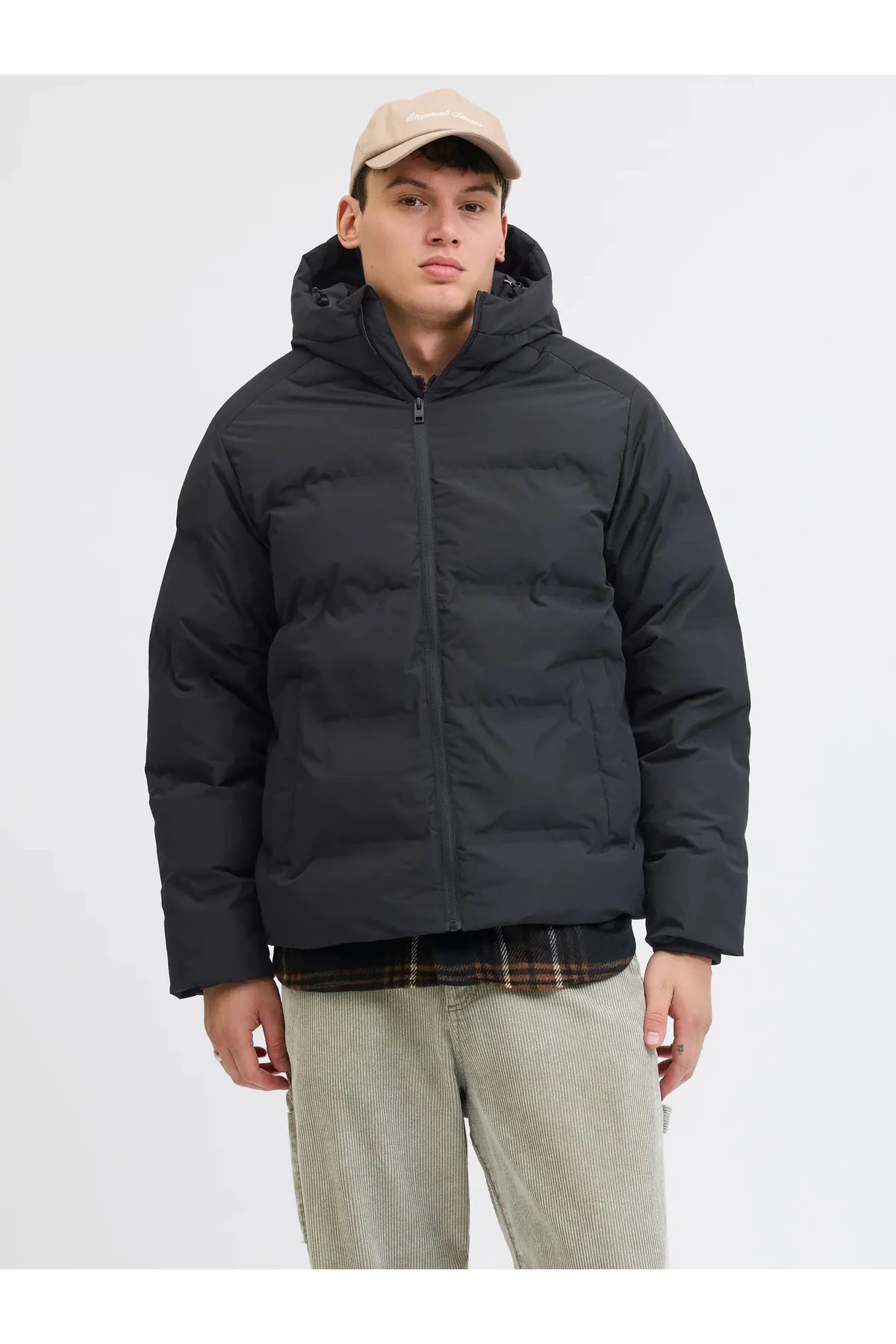 Jack & Jones JJESOHO PUFFER Erkek Mont 12278749