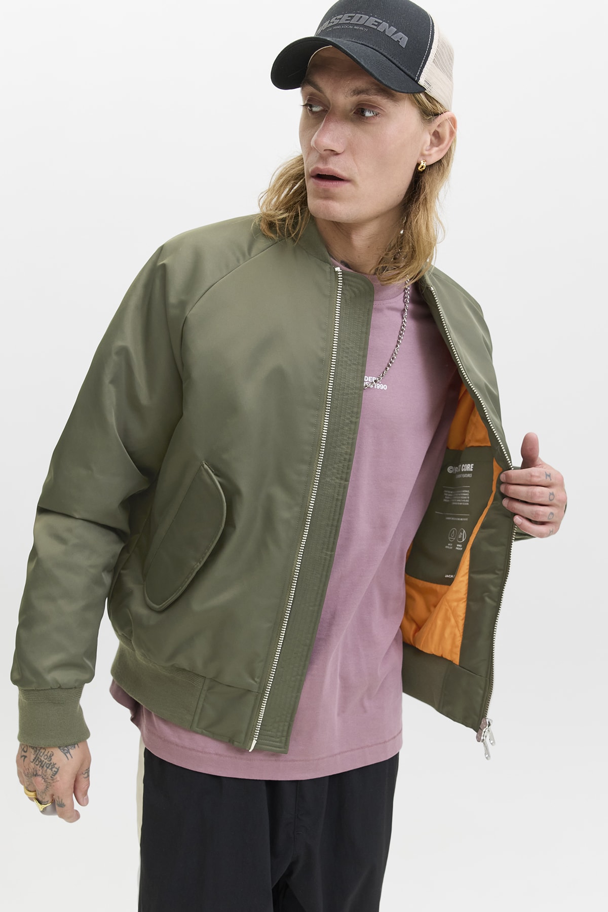 Jack & Jones Jcomotion Bomber Erkek Bomber Mont 12283301
