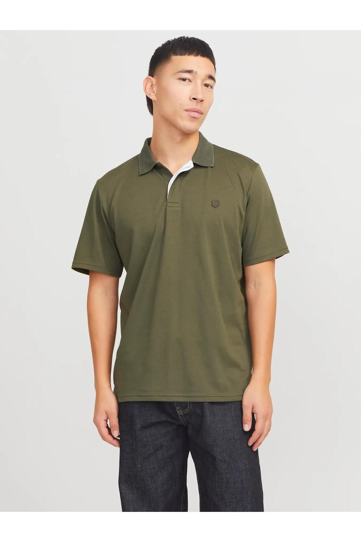 Jack & Jones Jprccrodney Erkek Polo Yaka T-Shirt 12251180