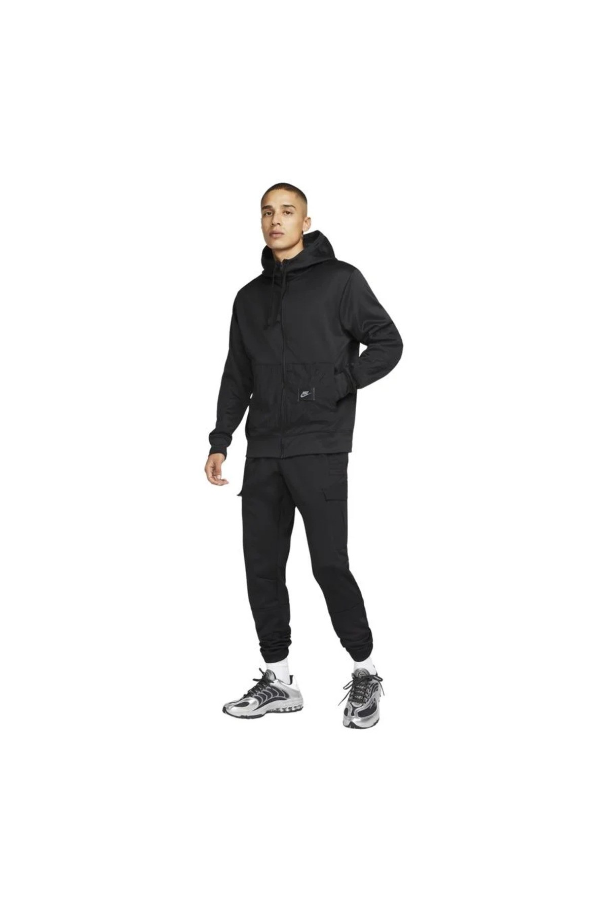 Nike Sportswear Dri-Fit Sport Utility Pack Fleece Full-Zip Hoodie Erkek Sweatshirt DO2632-010
