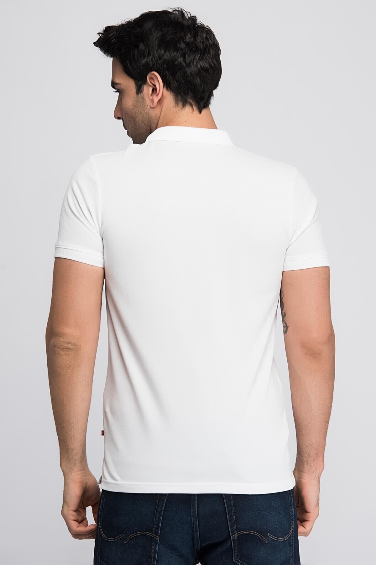 Jack & Jones Jjebasic Polo Yaka Erkek T-Shirt 12136516