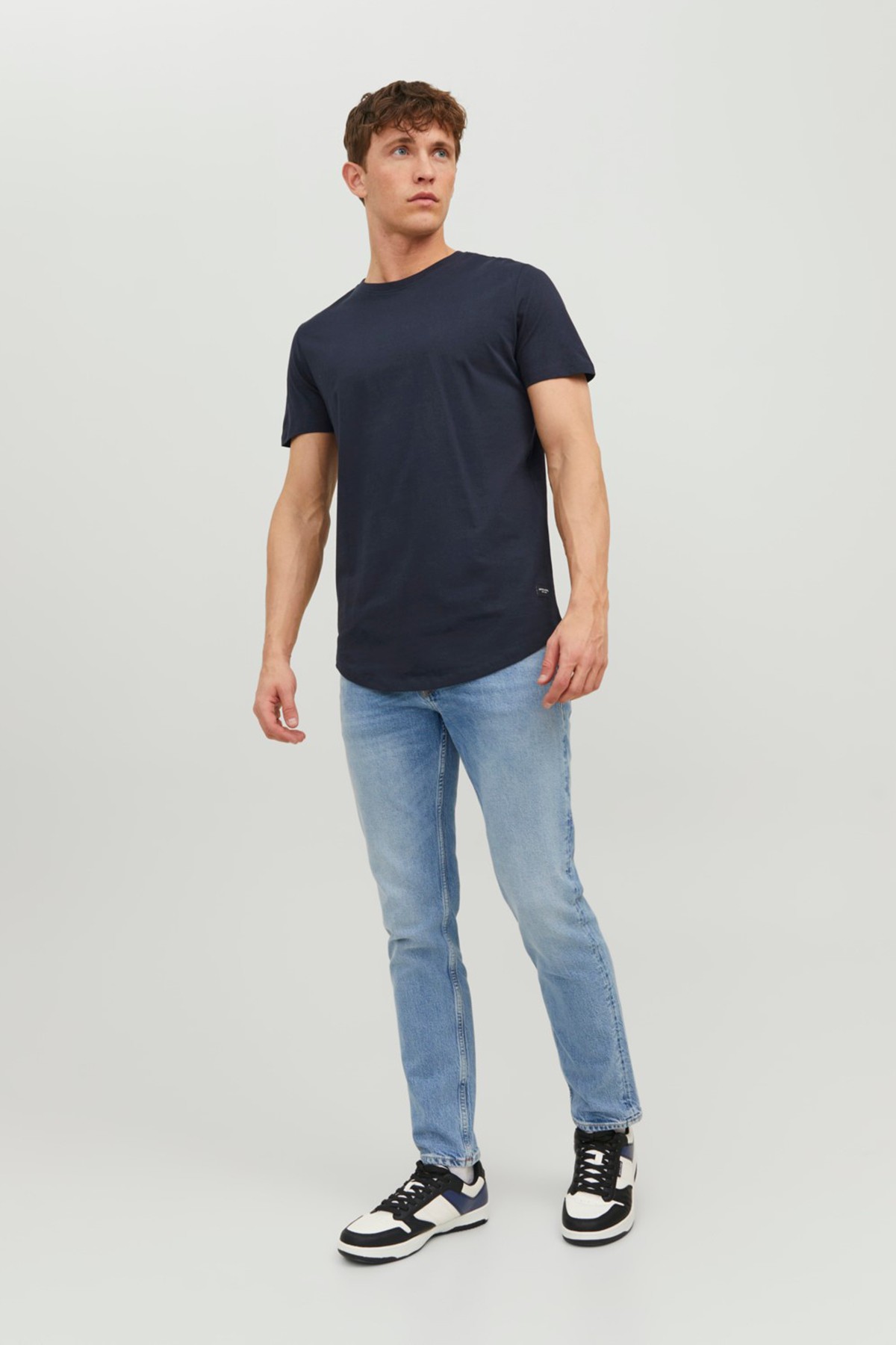 Jack & Jones JJENOA TEE SS 12113648 Erkek T-Shirt