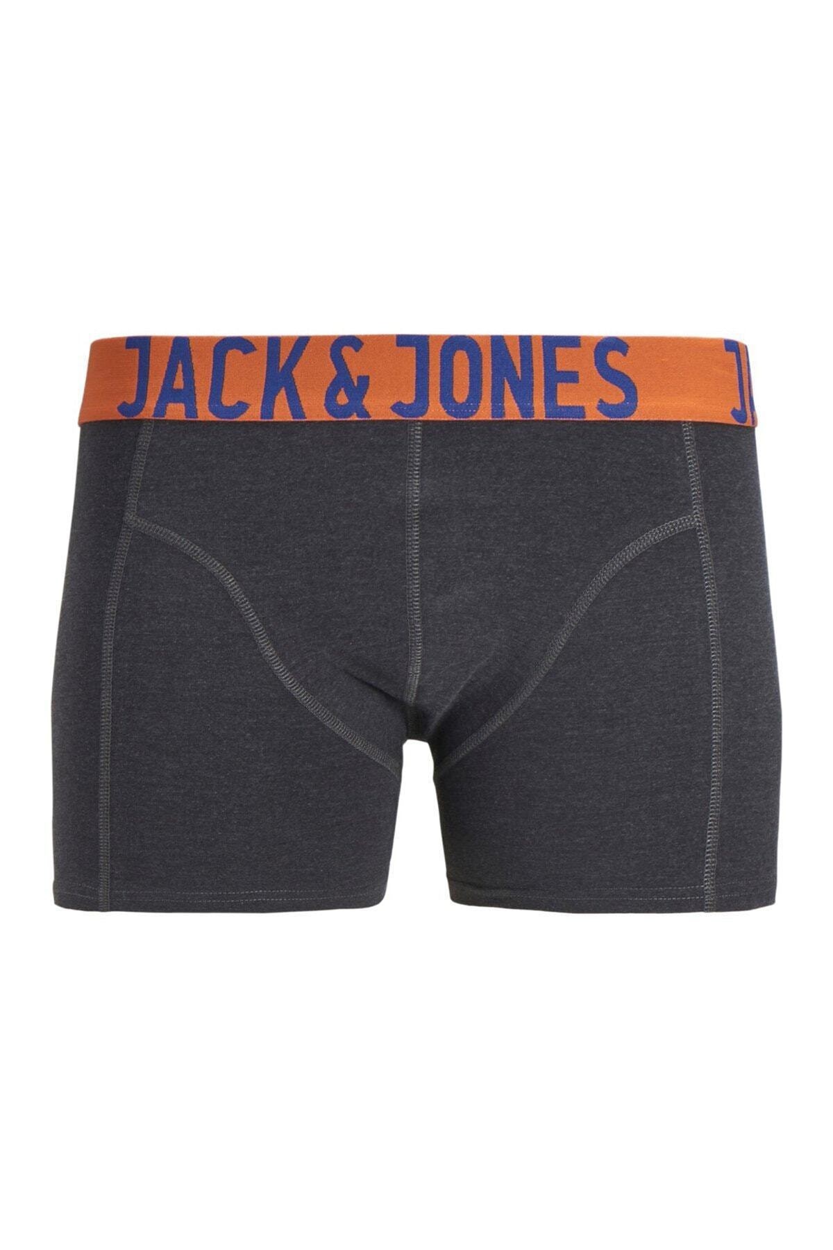 Jack & Jones Jaccrazy Solid Trunks 3 Pack Noos Erkek Boxer 12151349