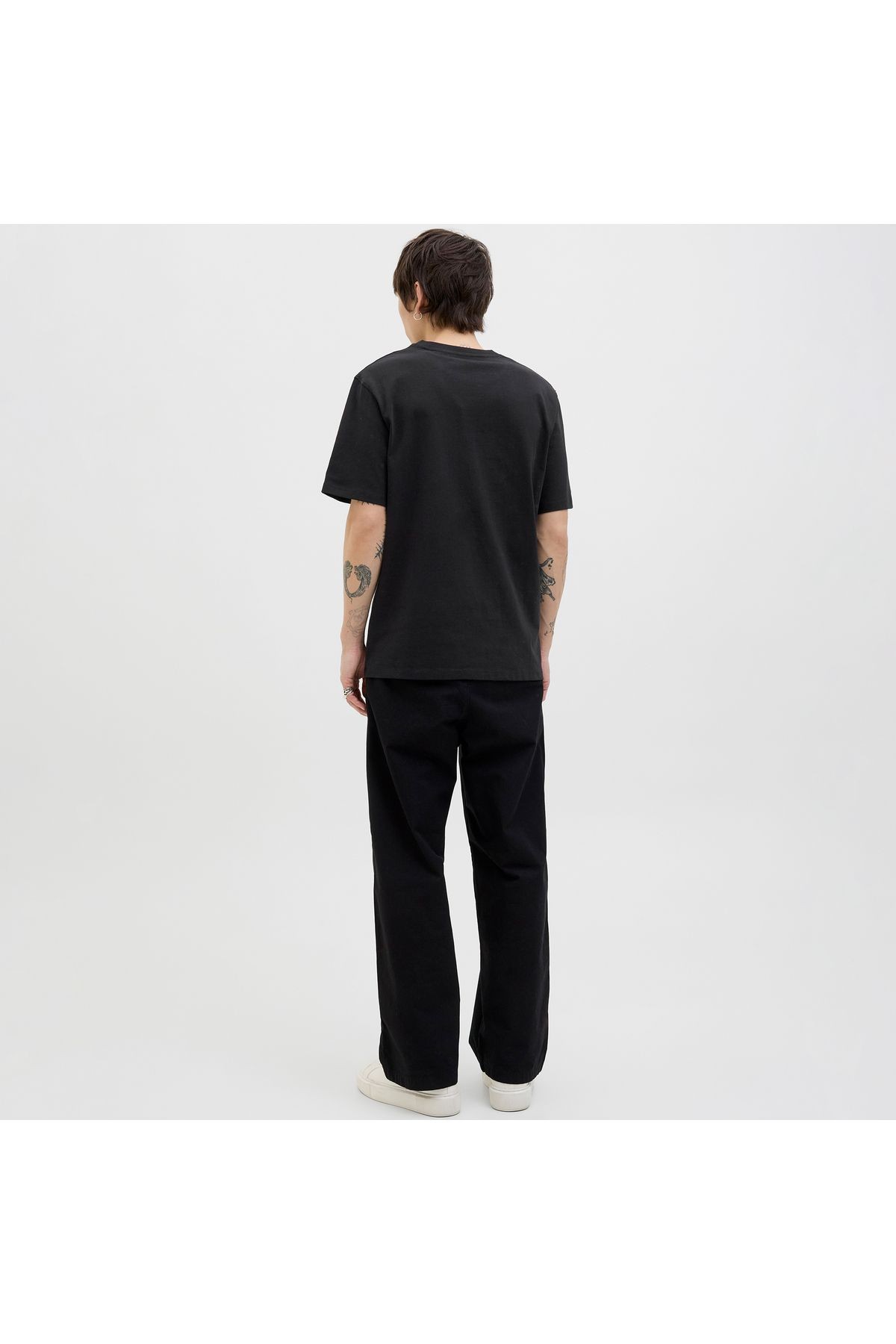 Jack & Jones Graphic Erkek Siyah Tişört 12286609