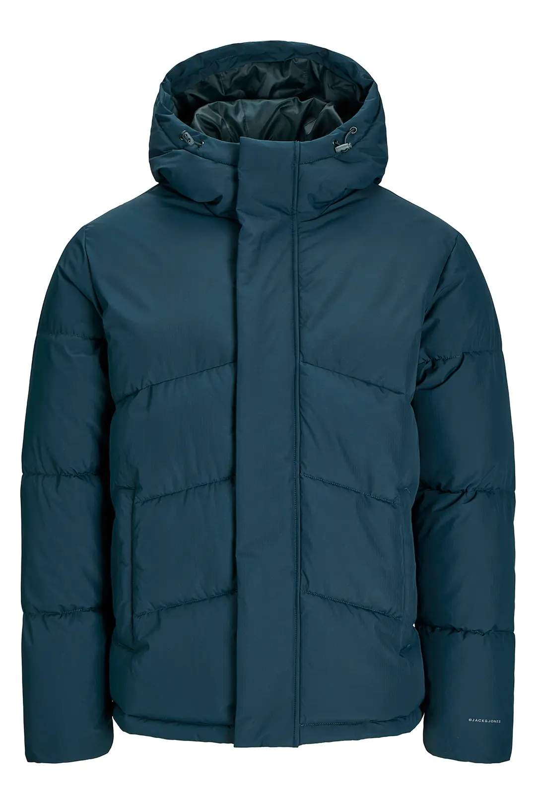Zwarte Buffer Jas JACK & JONES Junior Jas Jack & Jones JJEOWEN PUFFER - Téli Dzseki - Black/fekete Jack & Jones Jas Bomber Jacket