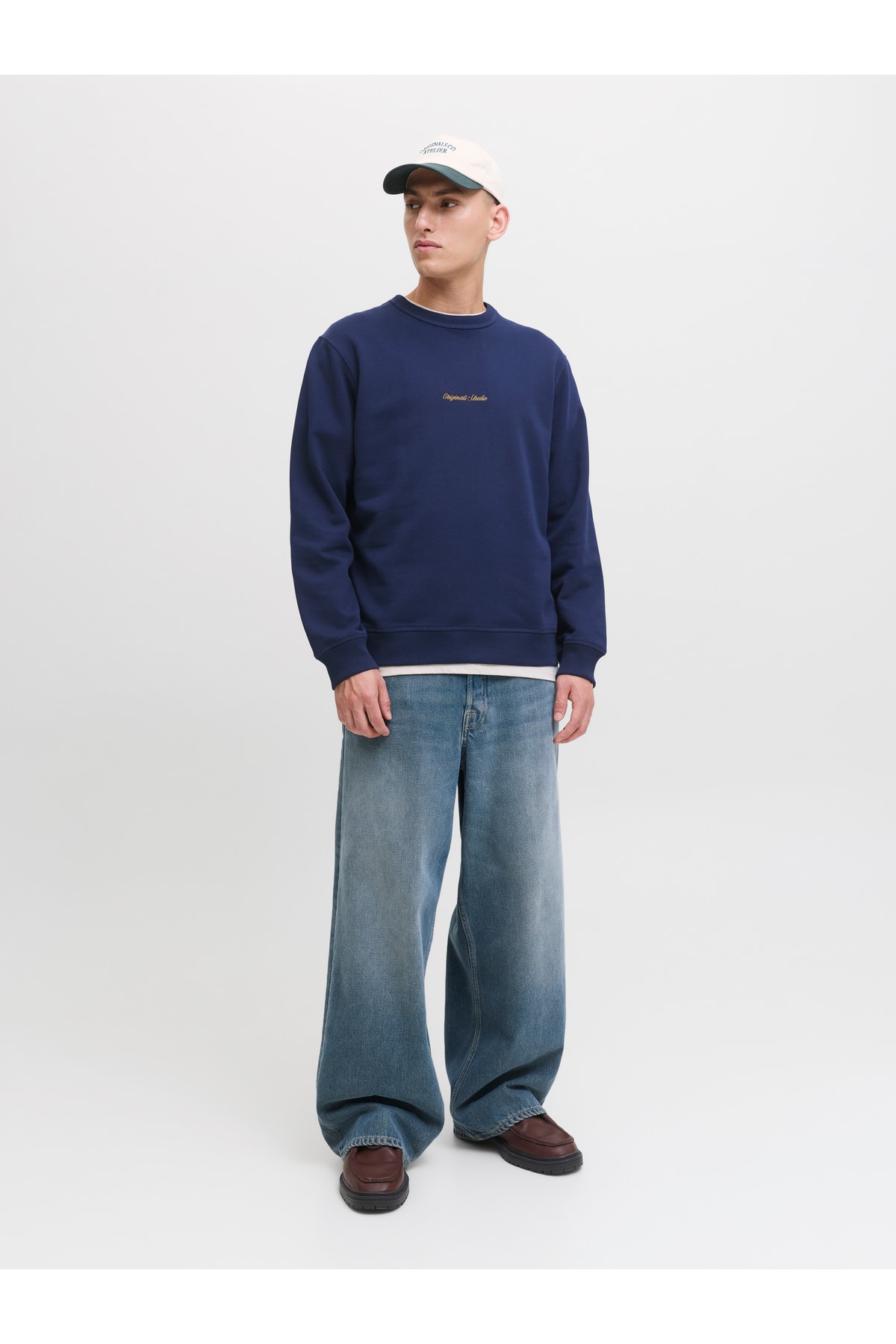 Jack & JonesJornorrebro Emb Erkek Sweatshirt 12282893