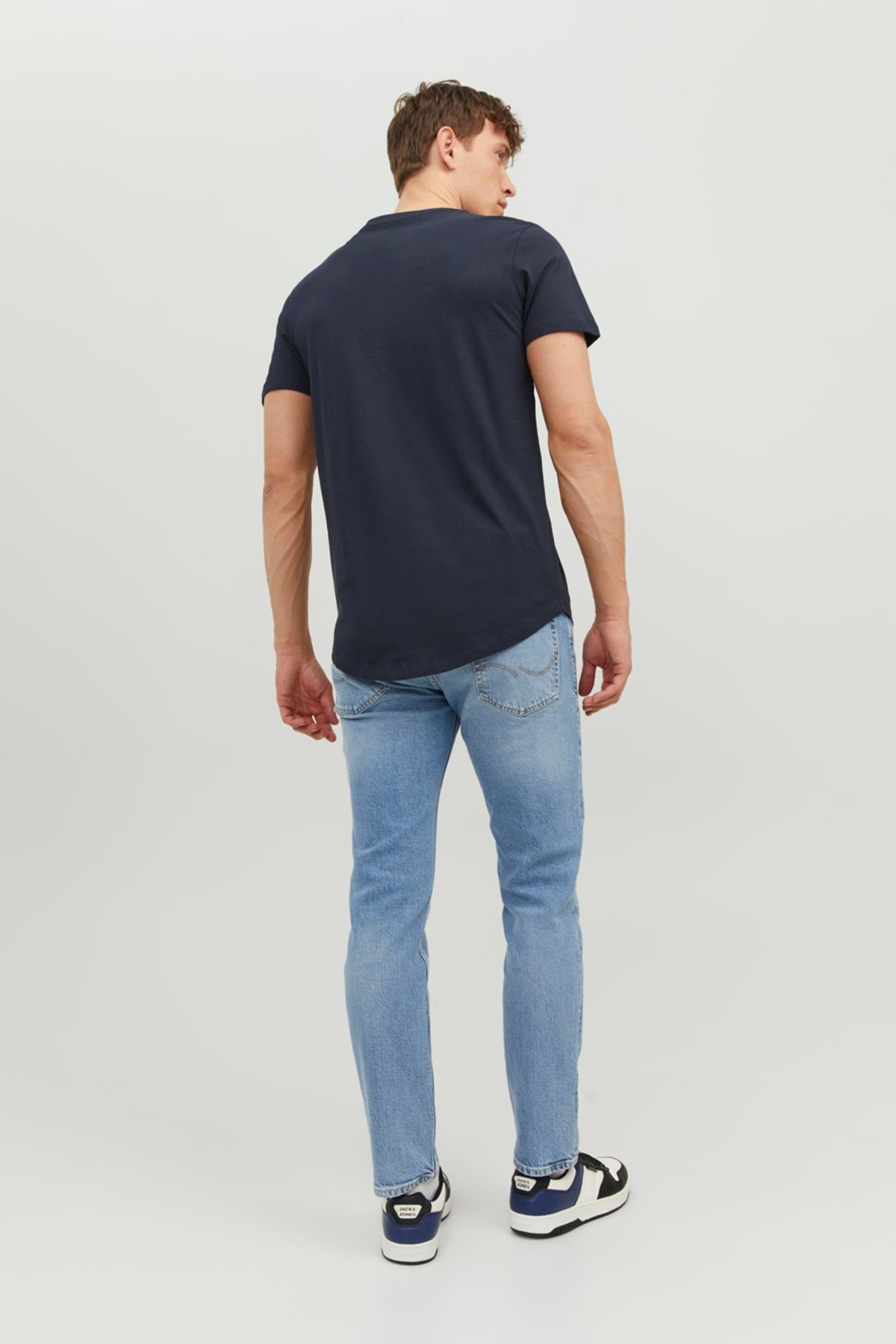 Jack & Jones JJENOA TEE SS 12113648 Erkek T-Shirt