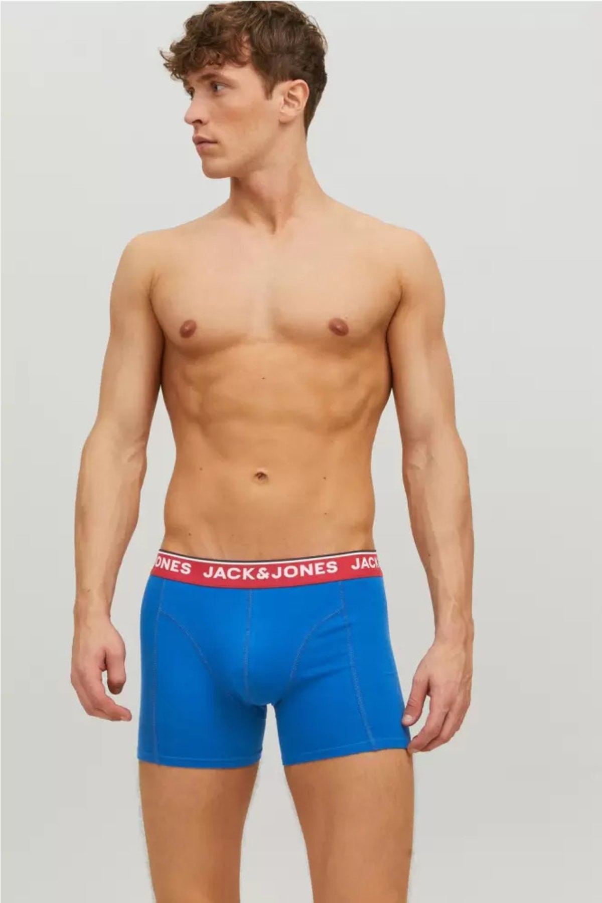 Jack & jones Siyah Erkek 3'lü Boxer 12228458