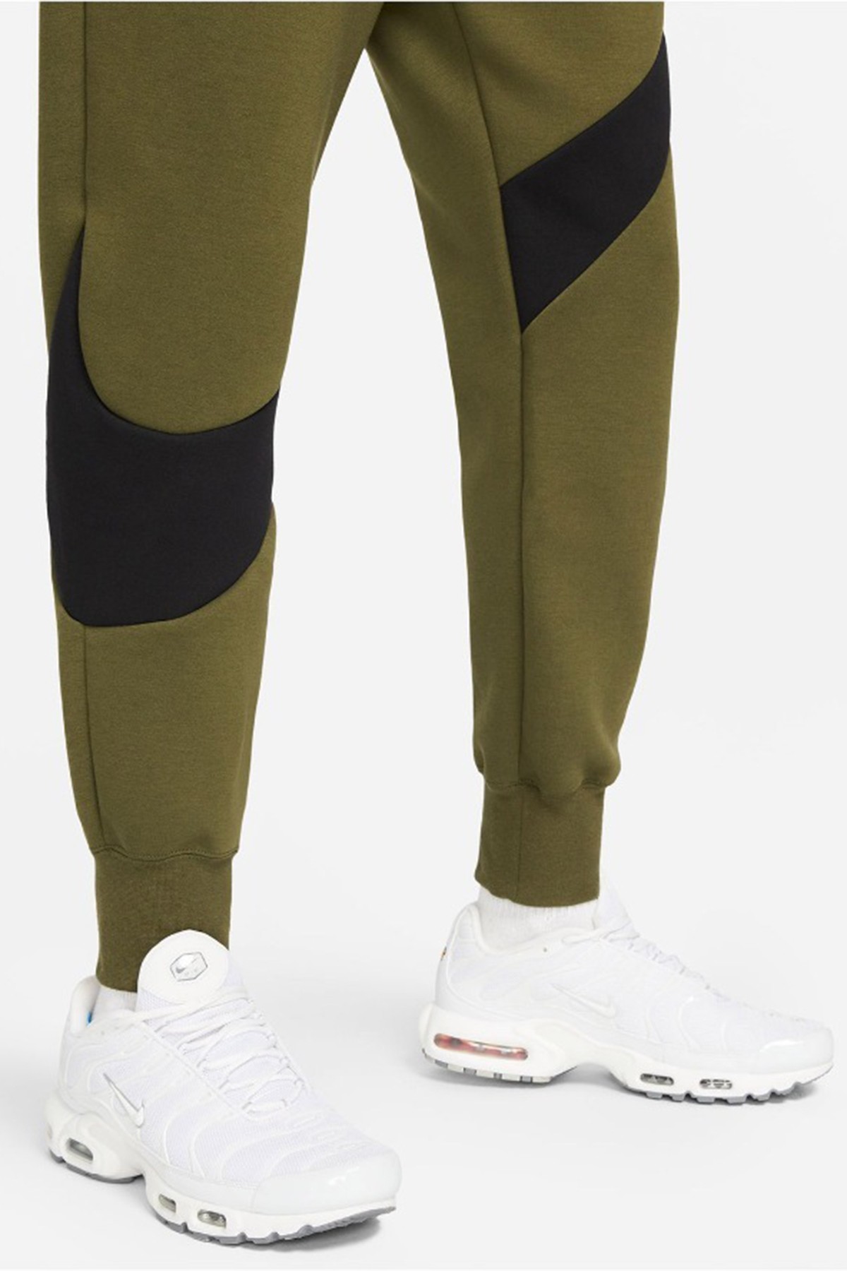 Nike M Nsw Swoosh Tch Flc Pnt DH1023-326 Κhaki Erkek Eşofman Altı
