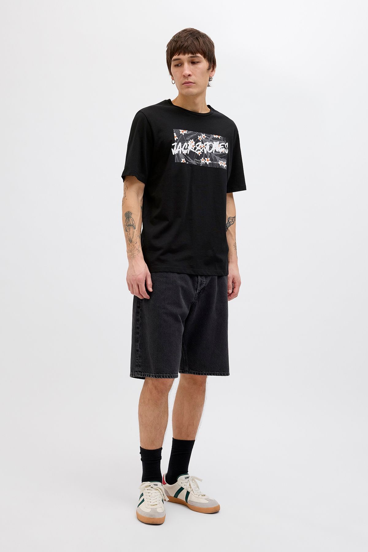 Jack & Jones Jjhawaii Shape Erkek T-Shirt 12269324