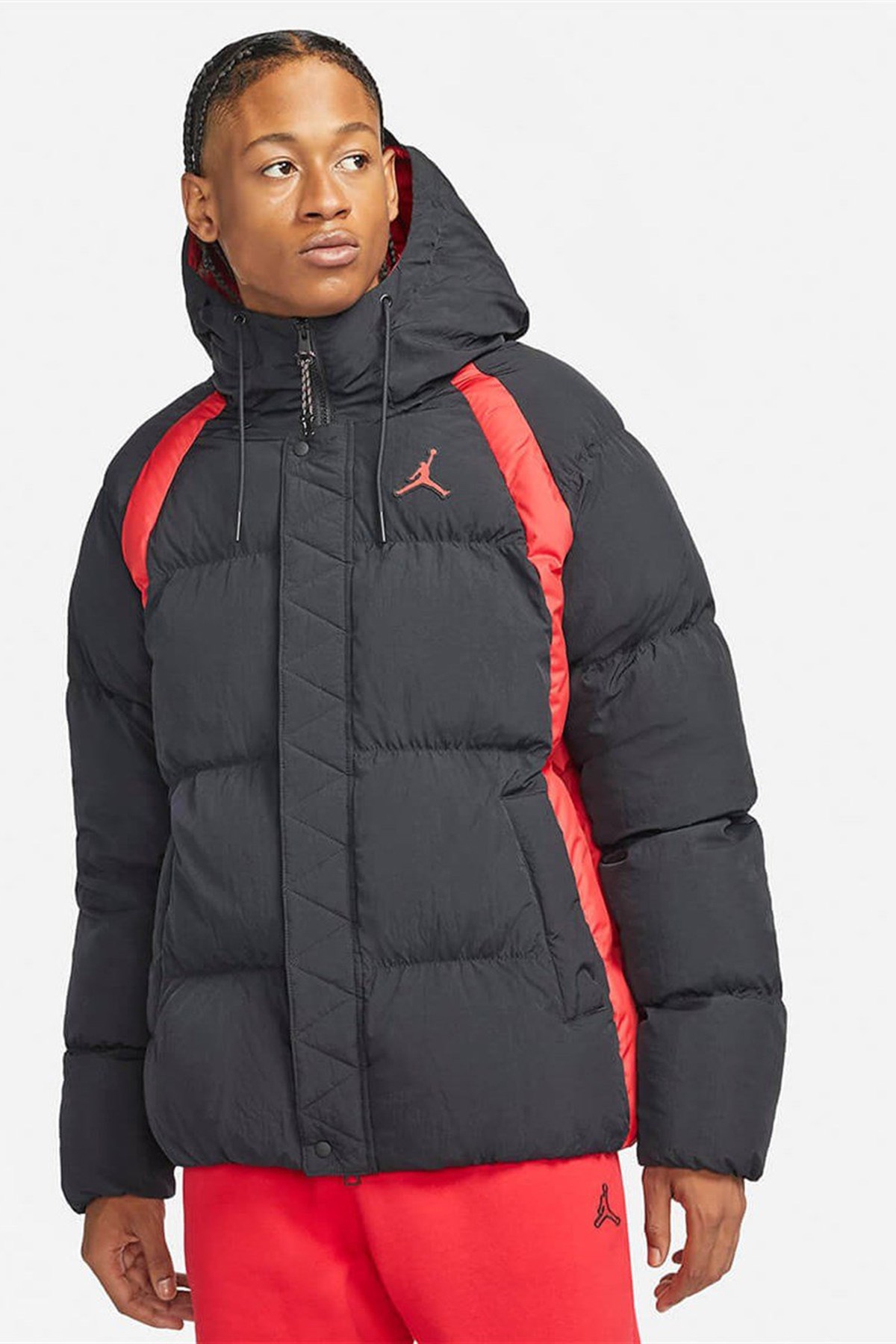 Nike Jordan Essentials Puffer Full-zip Hoodie Erkek Mont DA9806-010