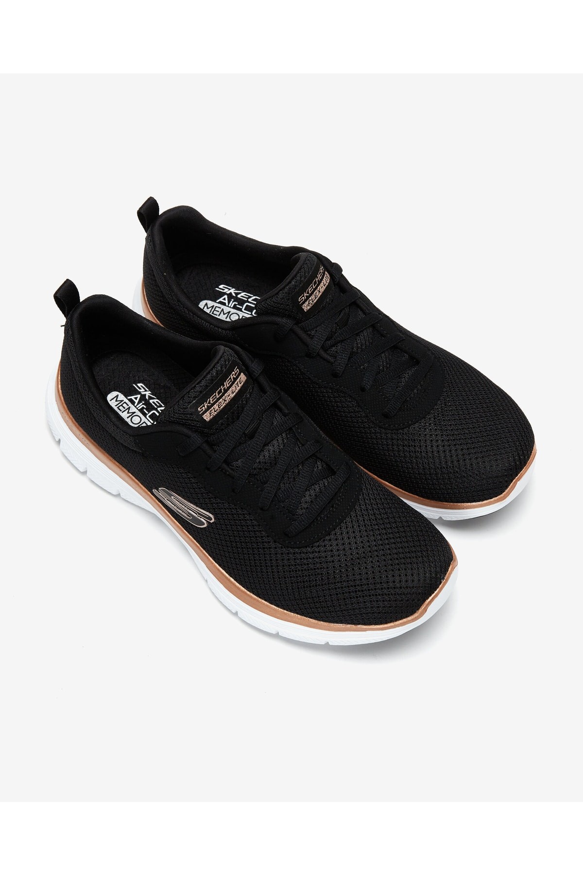 Skechers Flex Appeal 4.0 Brilliant V Kadın Siyah Spor Ayakkabı 149303-BKRG