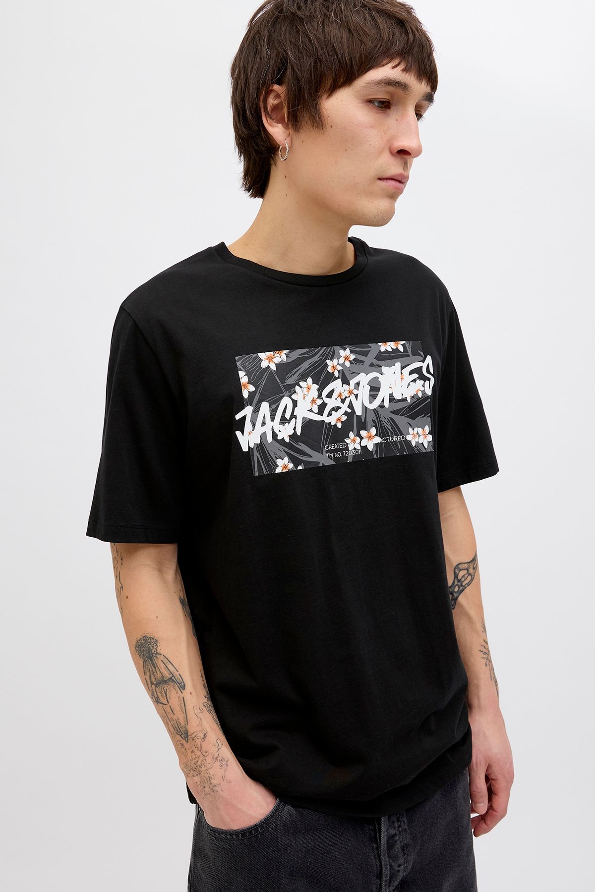 Jack & Jones Jjhawaii Shape Erkek T-Shirt 12269324