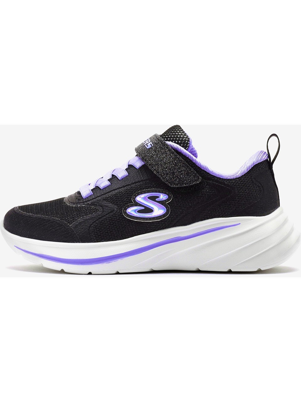 Skechers Wave 92 Büyük Kız Çocuk Siyah Spor Ayakkabı 303557L Blk