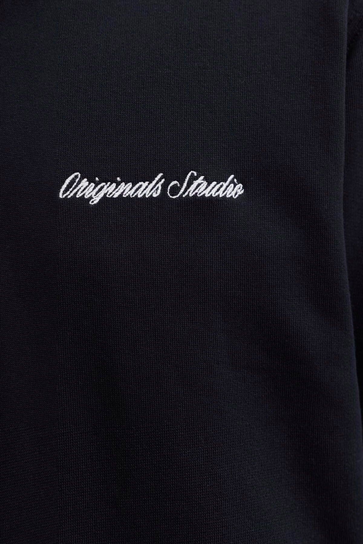 Jack & Jones Jornorrebro Erkek Dik Yaka Sweatshirt 12282899