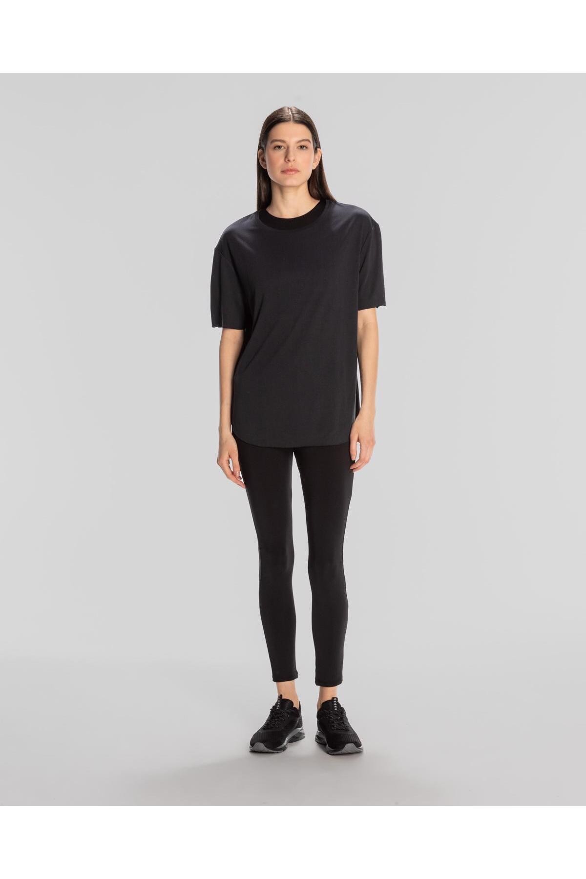 Kappa Elsie T-shirt Kadın Siyah Tişört