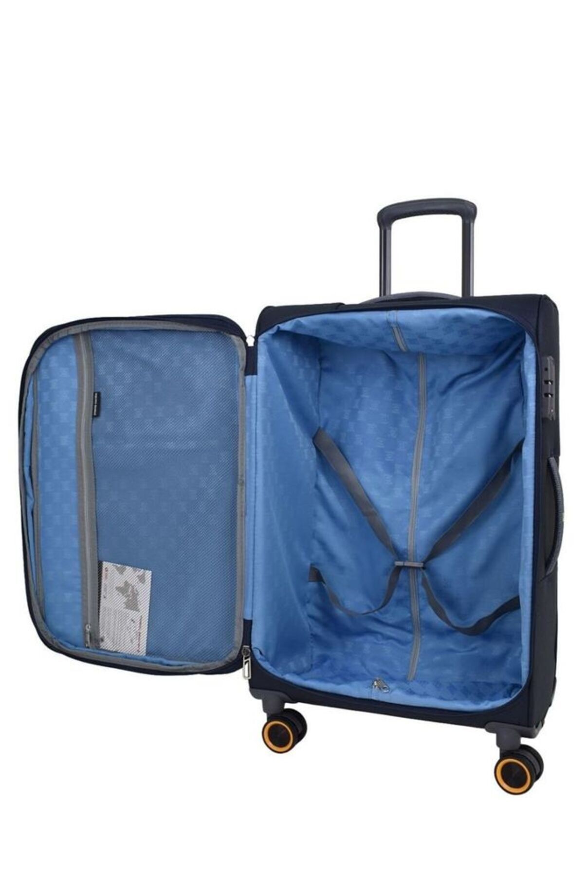Ultra Light Lacivert Unisex Büyük Boy Valiz Pc6000-01