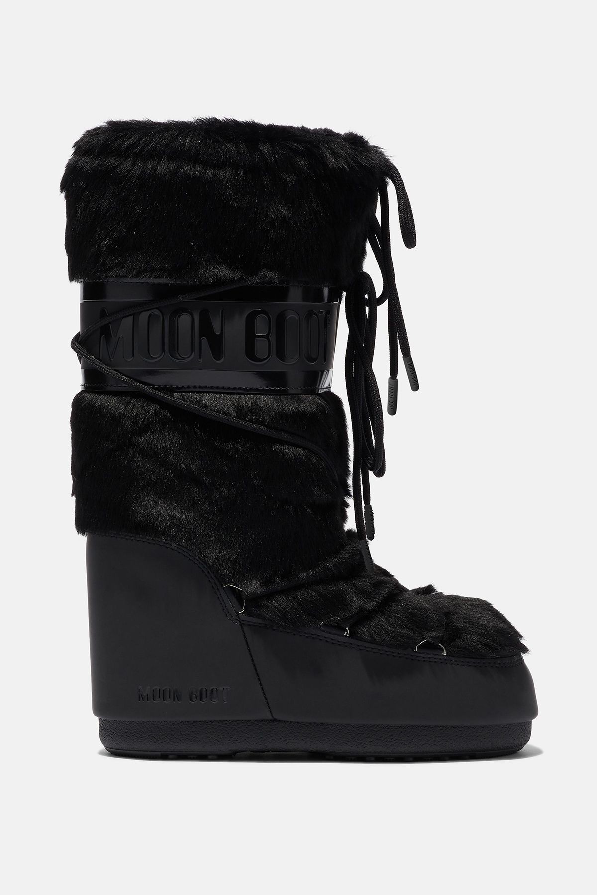 Moon Boot Icon Faux Fur Black 80D1408900