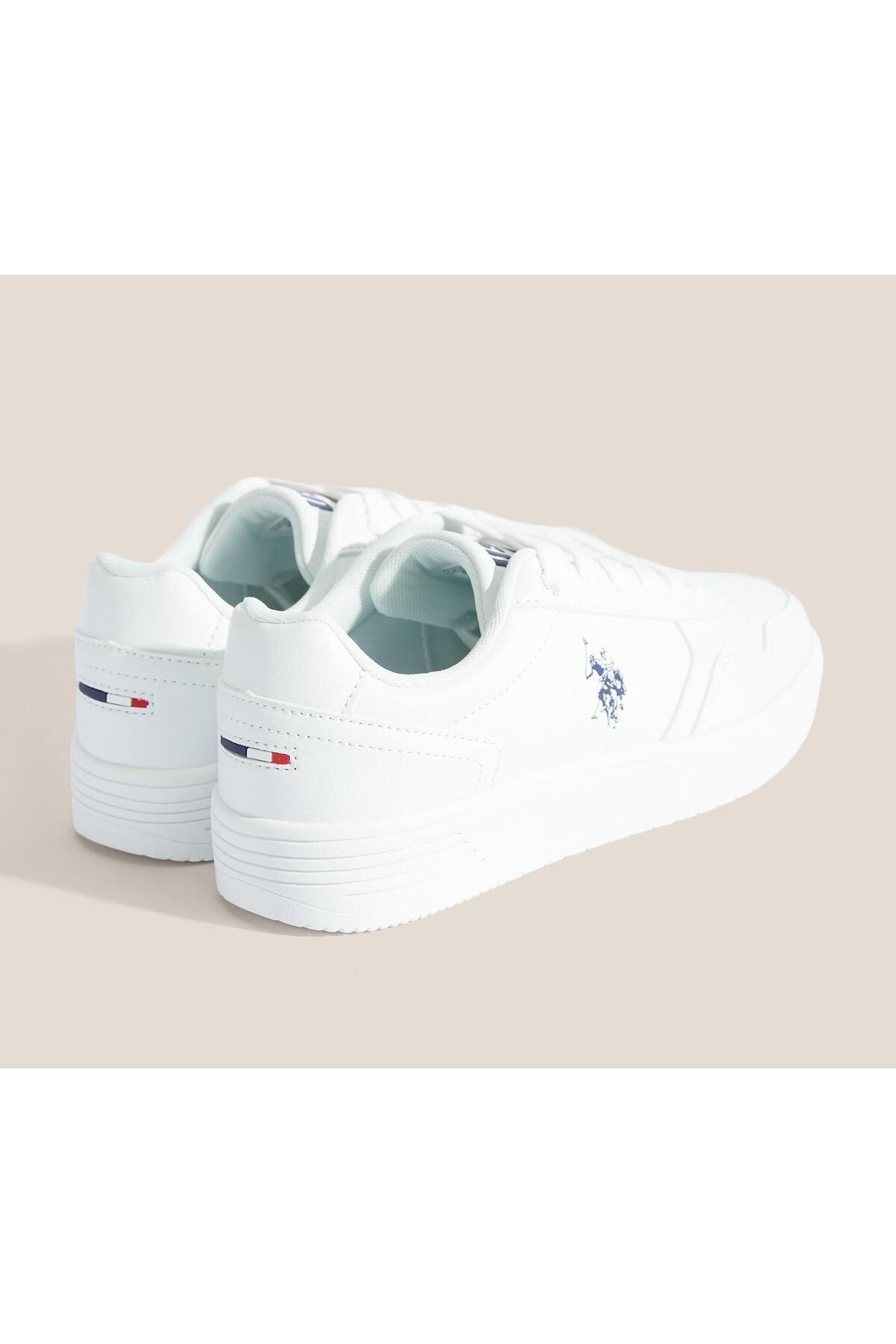 U.S. Polo Assn. Coster 5PR Kadın Sneaker Ayakkabı-Beyaz