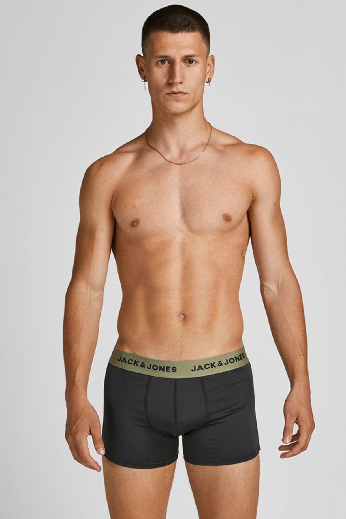 Jack & Jones JACFLOWER MICROFIBER 12194284 3'lü Boxer