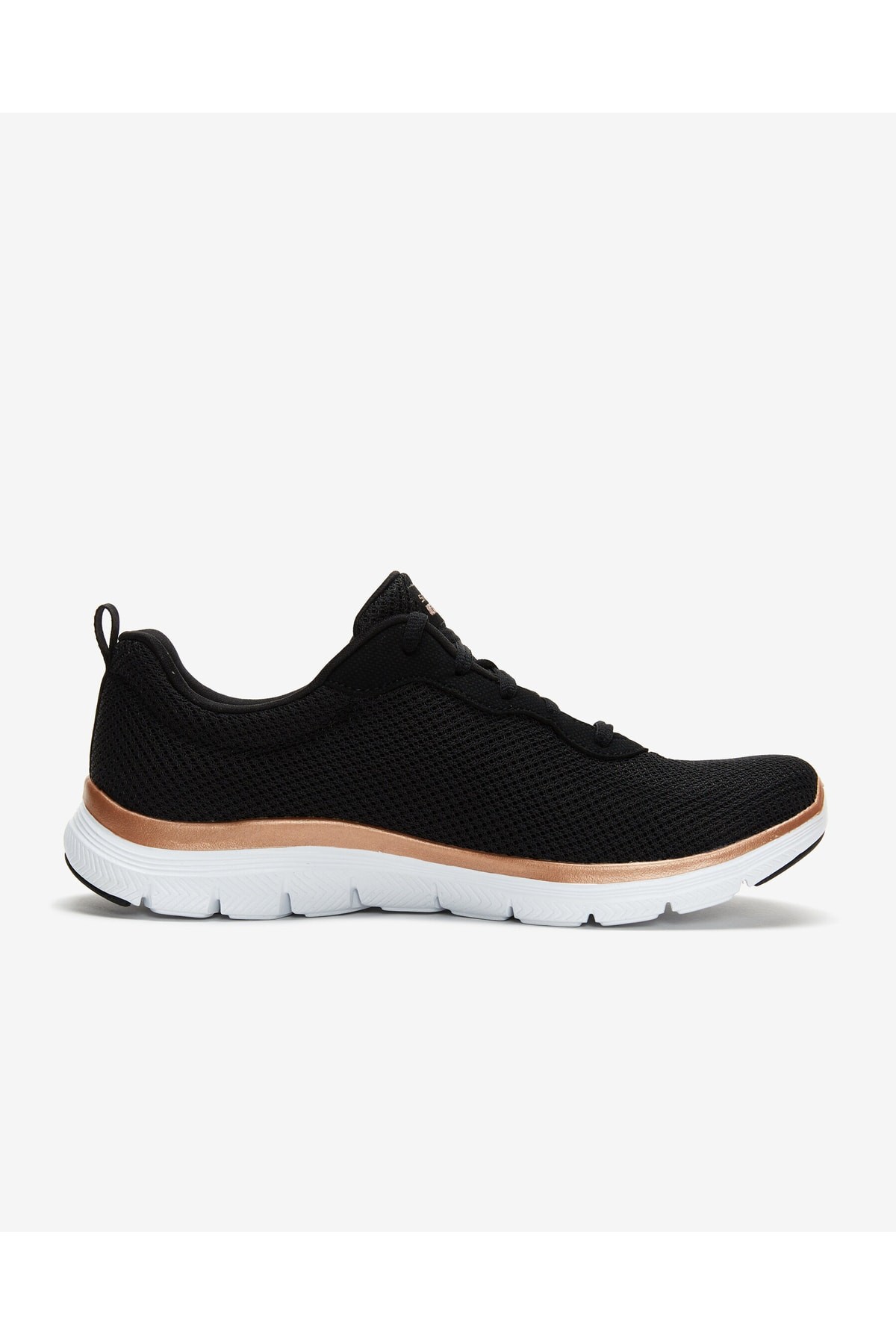 Skechers Flex Appeal 4.0 Brilliant V Kadın Siyah Spor Ayakkabı 149303-BKRG