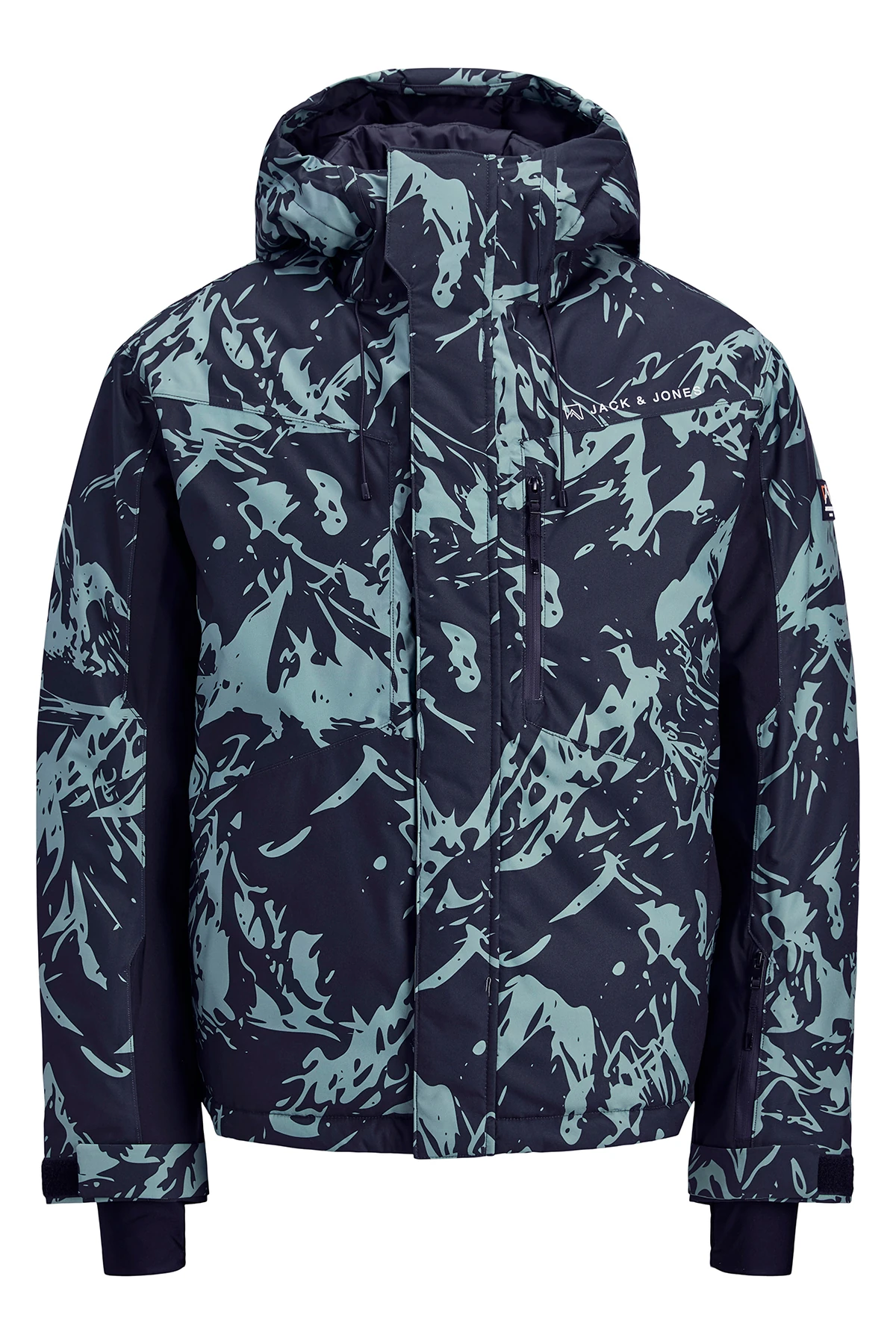 Jack & Jones Jjalpes Ski Jacket Erkek Kayak Montu 12284649 - mineral blue