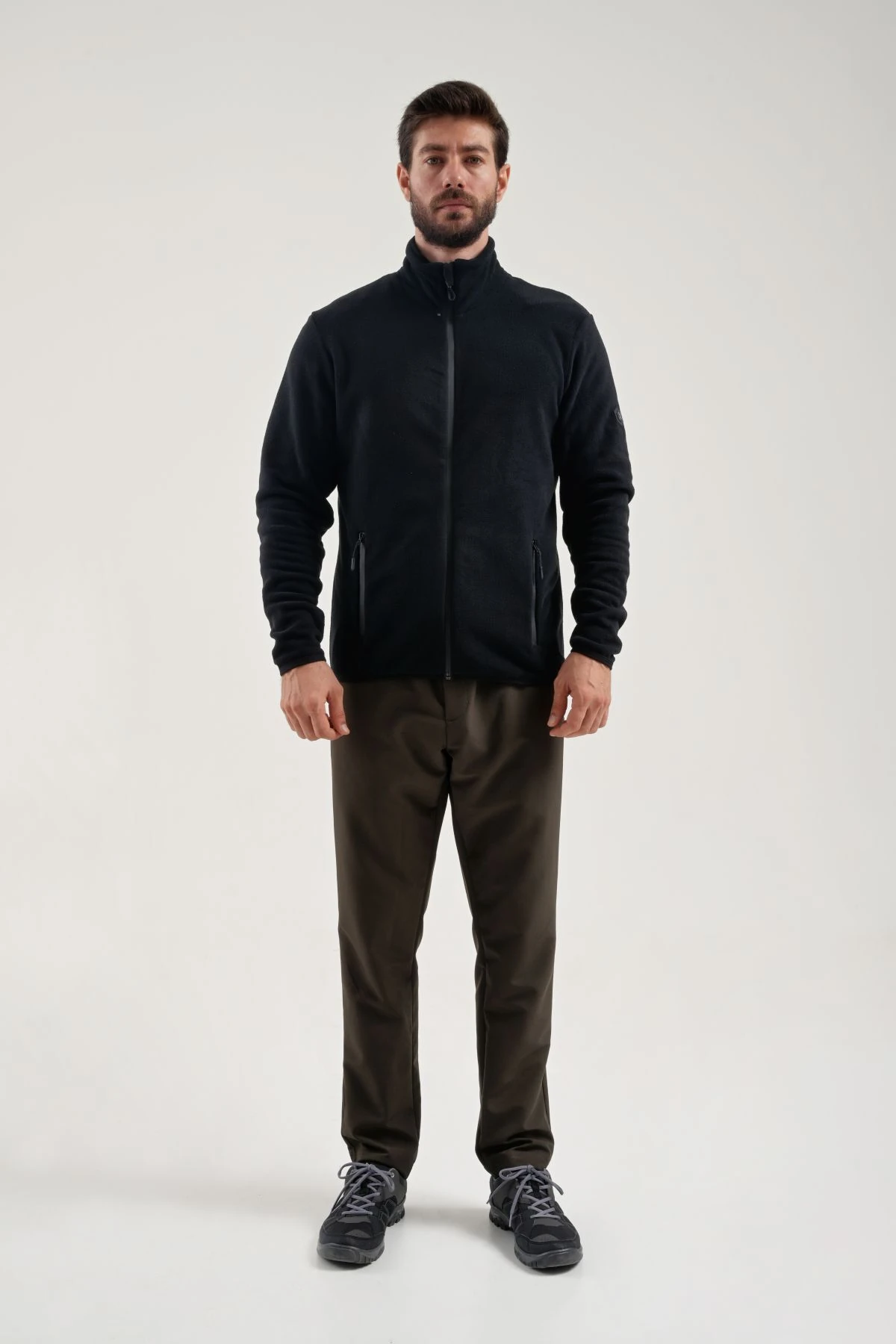 Tam Fermuarlı Erkek Polar 2412000