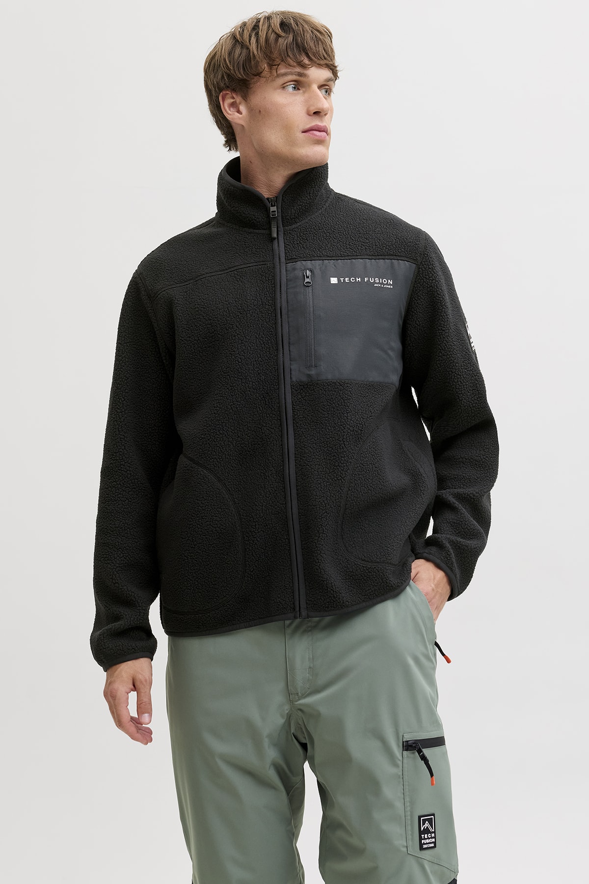 Jack & Jones Jjalpes Teddy Jacket Erkek Peluş Mont 12284827