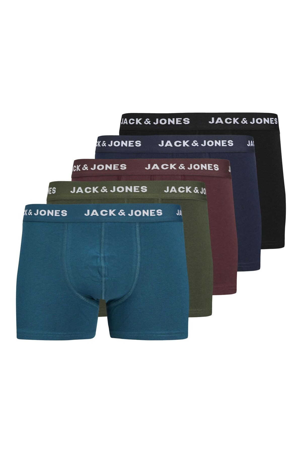 Jack & Jones JACTEO Erkek 5'li Boxer Set 12259077