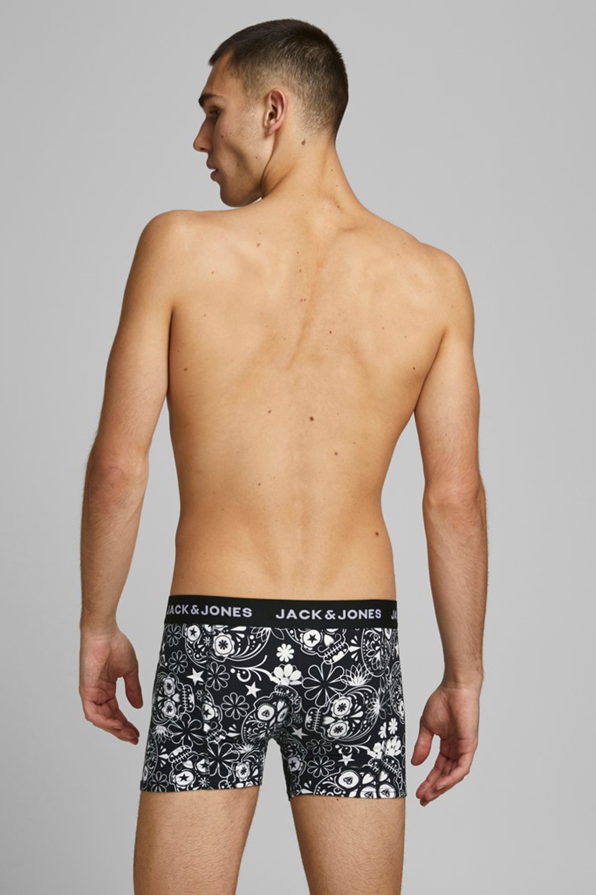 Jack & Jones JACSUGAR SKULL 12185485 3'lü Boxer