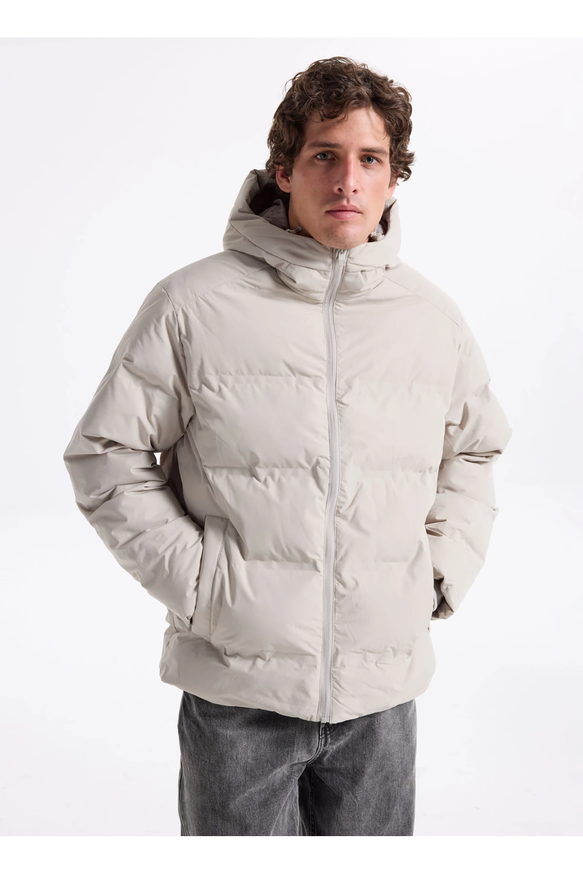 Jack & Jones JJESOHO PUFFER Erkek Mont 12278749