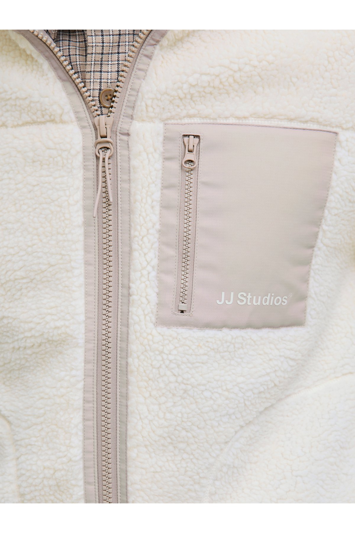 Jack & Jones Jjesoho Teddy Jacket Erkek Peluş Mont 12278784