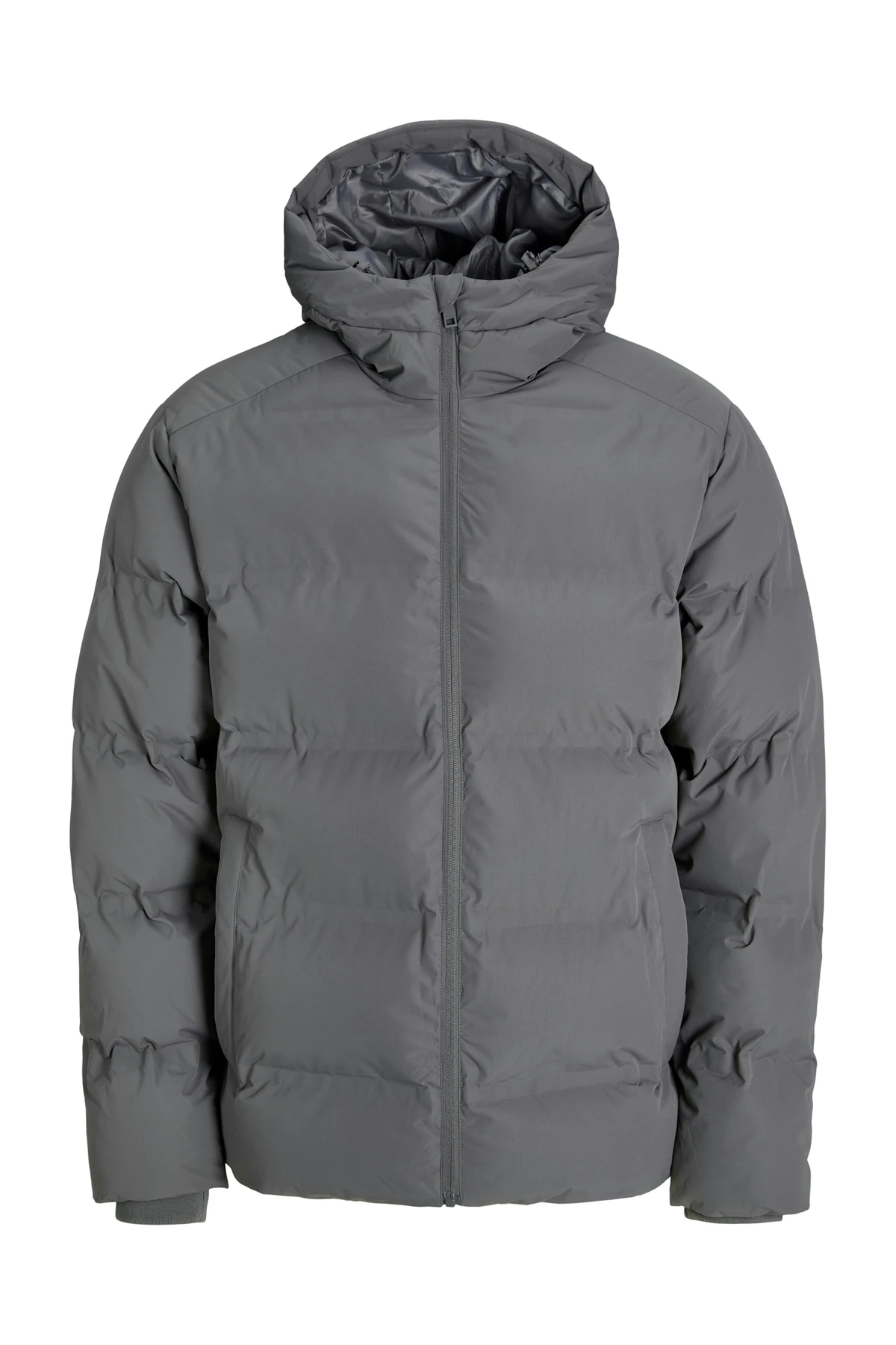 Jack & Jones Jjesoho Puffer Gri Erkek Mont 12278750
