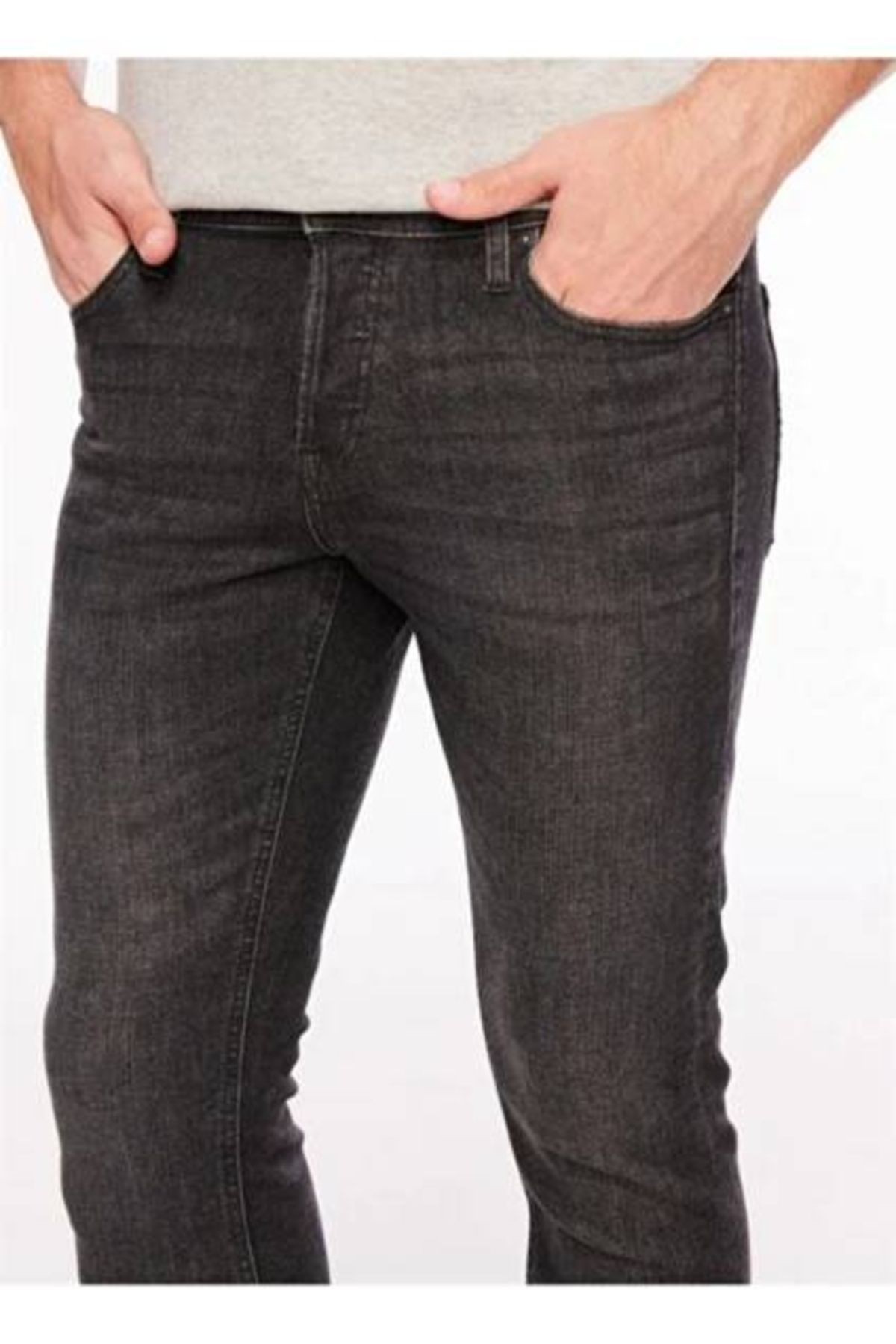 Jack & Jones Jjıglenn Jjorıgınal Sq 270 Noos Erkek Kot Pantolon 12243595 Black Denim