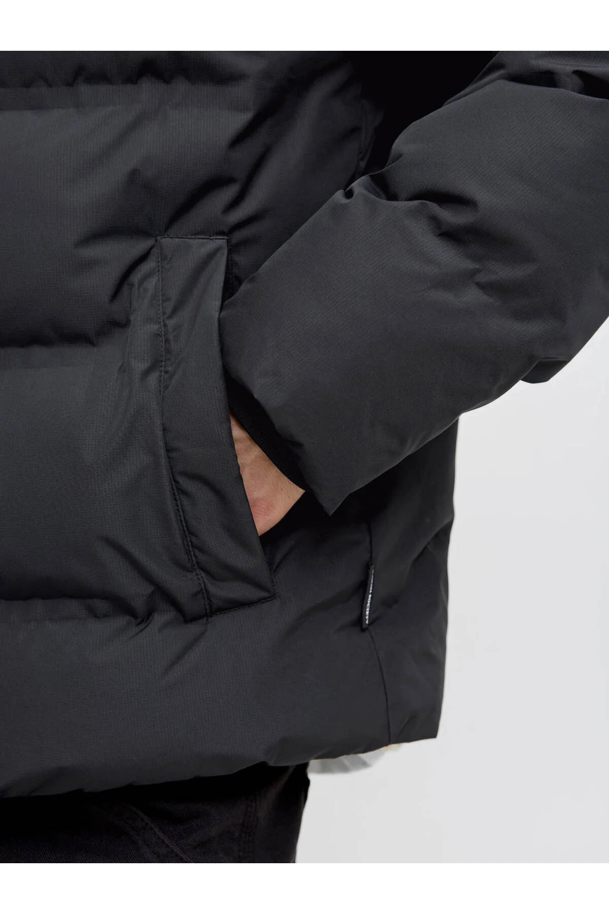 Jack & Jones Jjesoho Puffer Siyah Erkek Mont 12278750