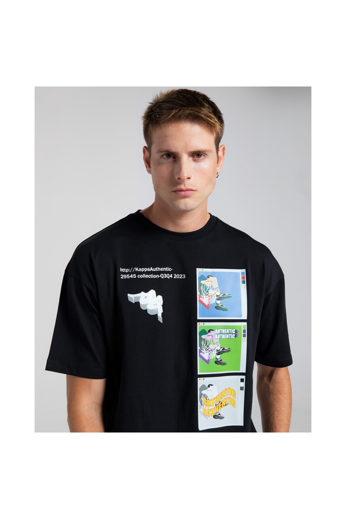 Kappa Authentıc Graphik Gerry Erkek T-Shirt
