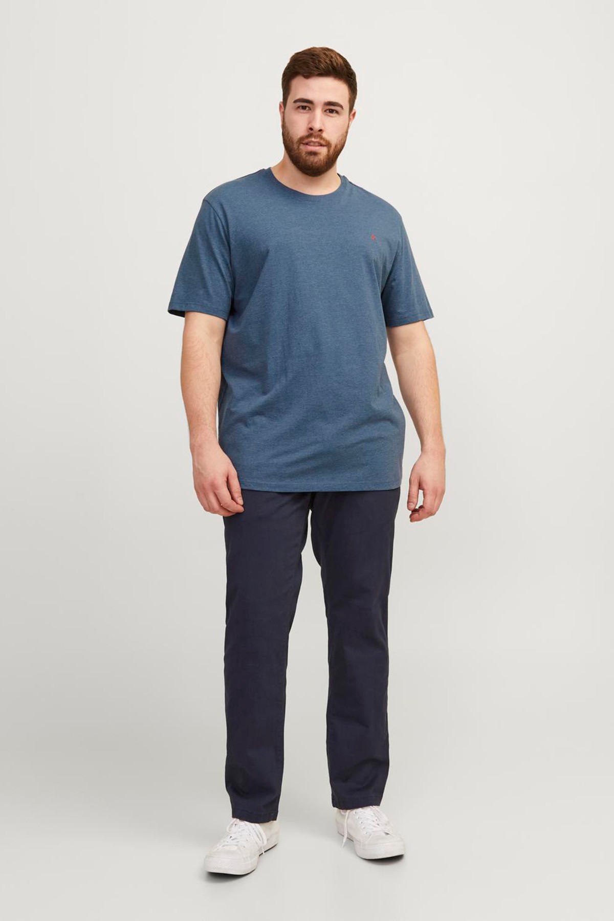 Jack & Jones Jjepaulos Plus Erkek Büyük Beden T-Shirt 12253778