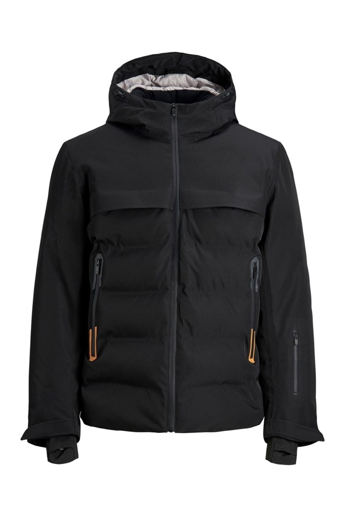 Jack & Jones Jjco Tarwin Puffer Siyah Erkek Mont 12225287