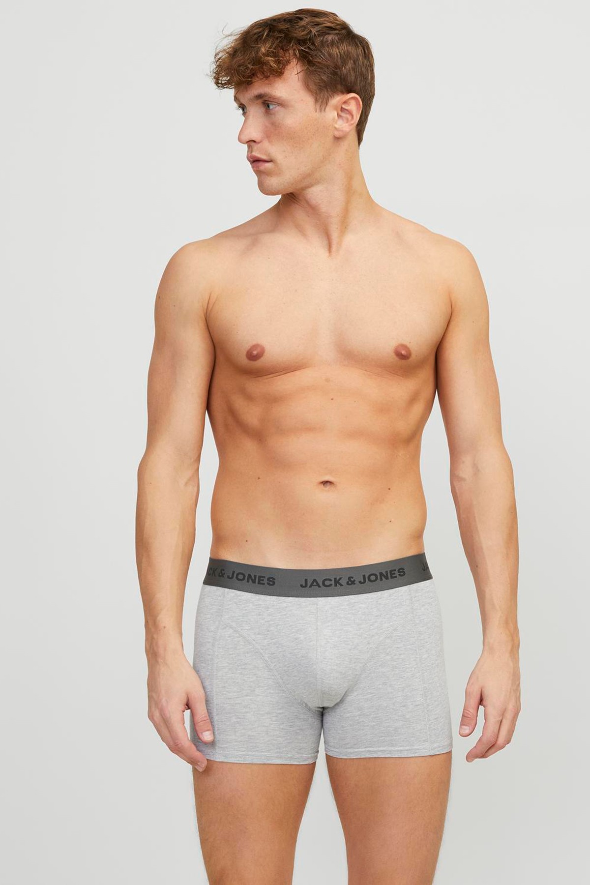 Jack & Jones Jacyannick Bamboo Trunks 3 Pack Erkek Boxer 12252801