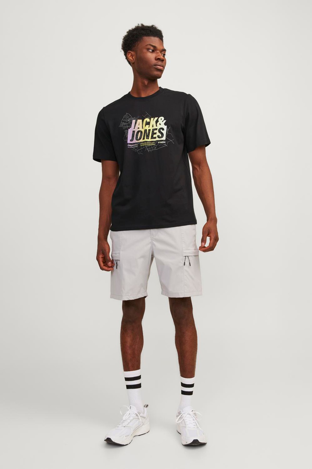 Jack & Jones Jcomap Summer Logo Erkek Tişört 12257908