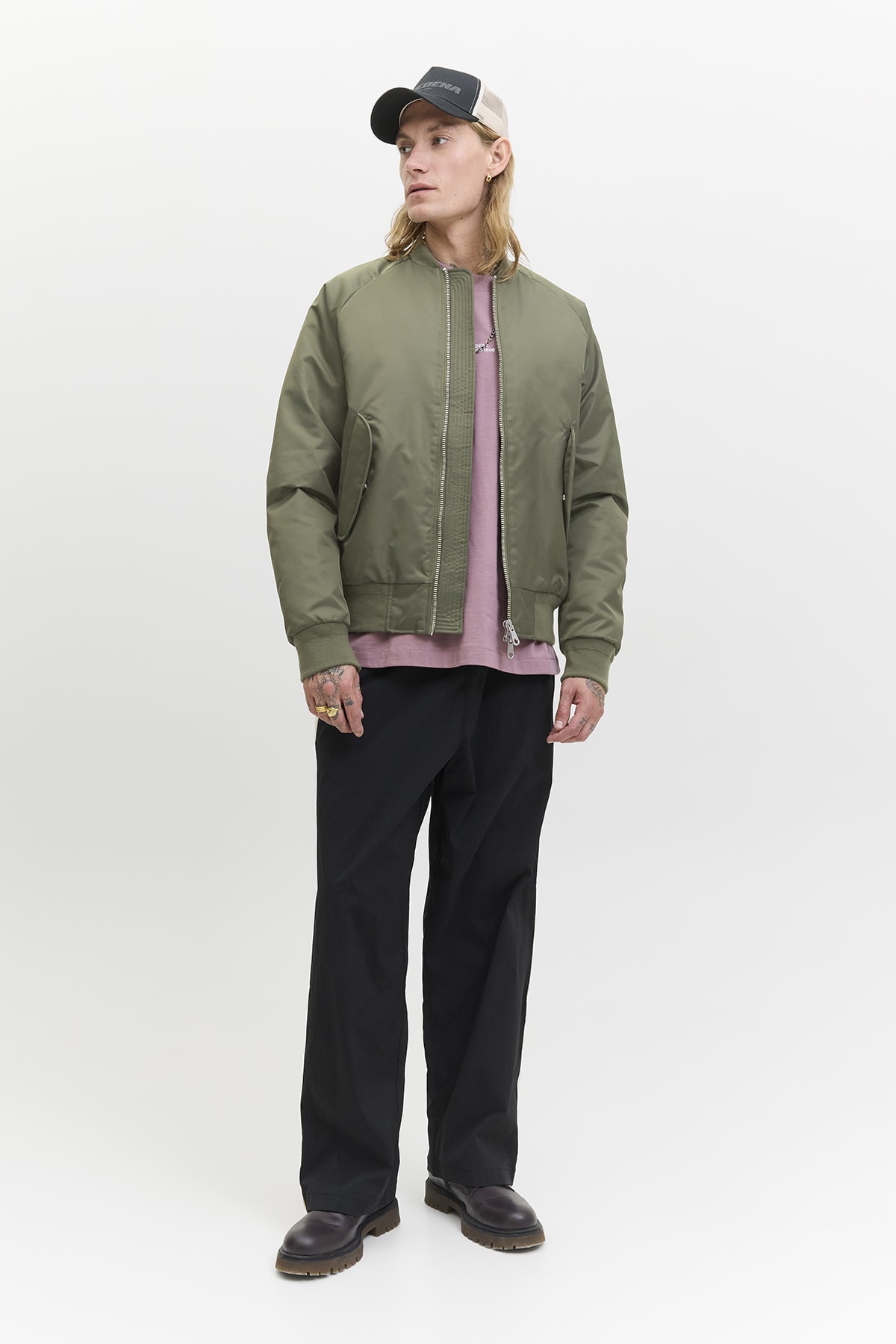 Jack & Jones Jcomotion Bomber Erkek Bomber Mont 12283301