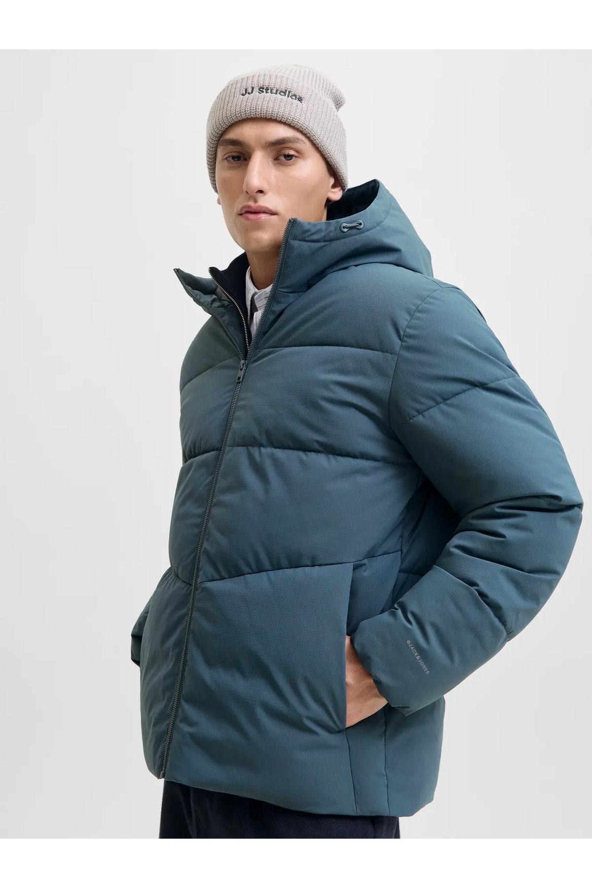 Jack & Jones JJGLOBAL PUFFER JACKET Erkek Mont