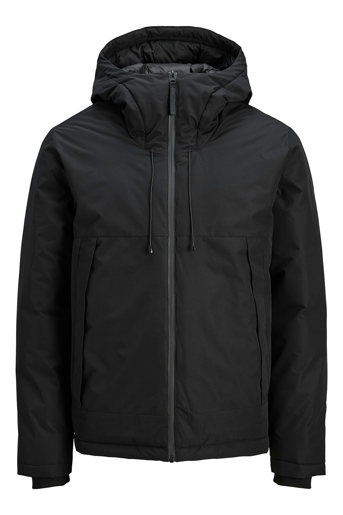 Jack & Jones Jcounion Light Padded Blocking Erkek Mont 12285586 - Black