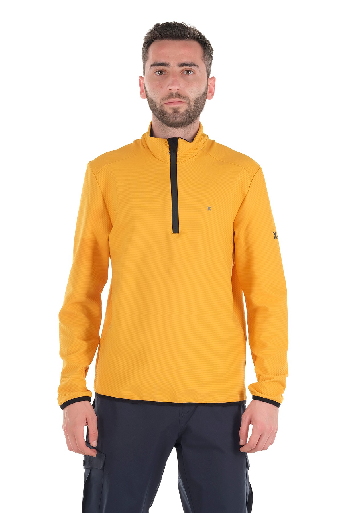 Exuma Outdoor Erkek Sweatshirt Yarım Yaka 2345545 - Sarı