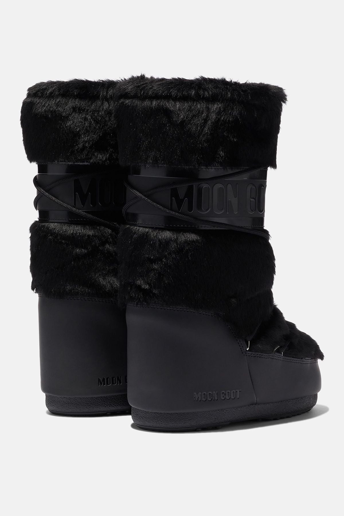 Moon Boot Icon Faux Fur Black 80D1408900